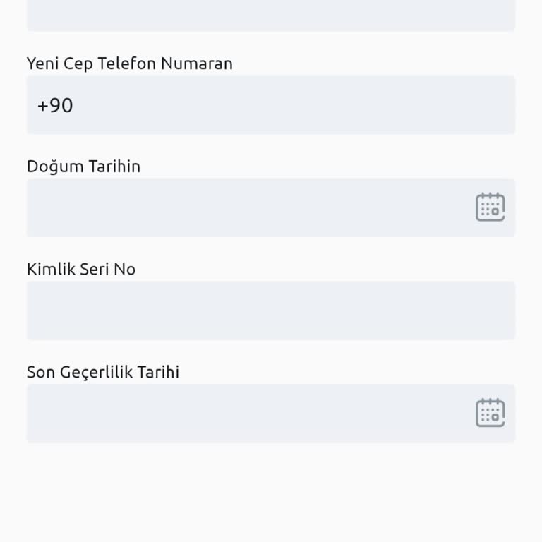 Nkolay Uygulamasında Numara Güncelleme Sorunu