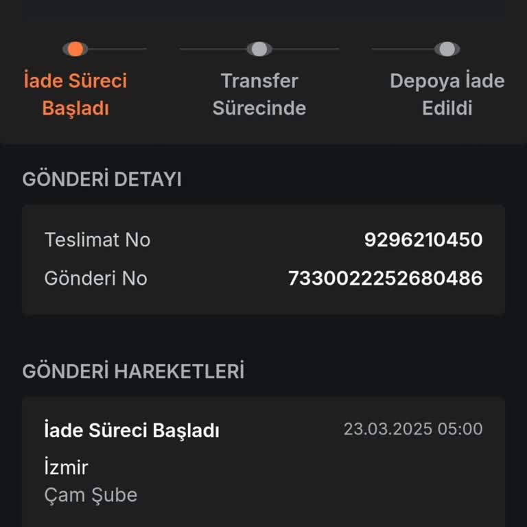Trendyol Ekspres'te Ürün Teslimat Sorunu