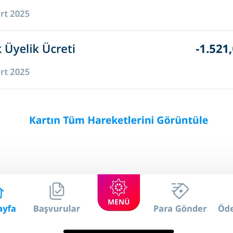 Kredi Kartı Aidat İadesi Talebi