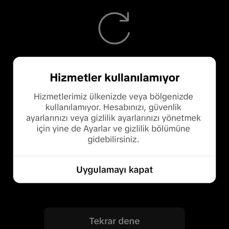 TikTok Hesabımda Giriş Sorunu