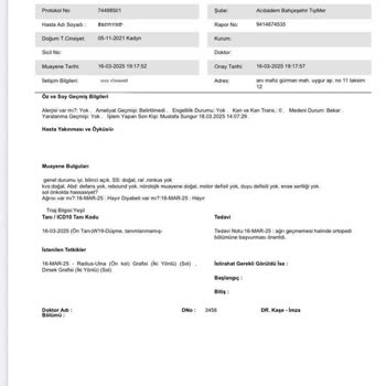 Acıbadem Hastanesi'nde Yanlış Teşhis Ve Tedavi