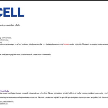 Turkcell Staj Başvuru Sürecinde Teknik Sorunlar