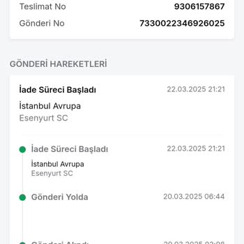 Trendyol Kargo Süreci Ve İletişim Eksikliği Mağduriyeti