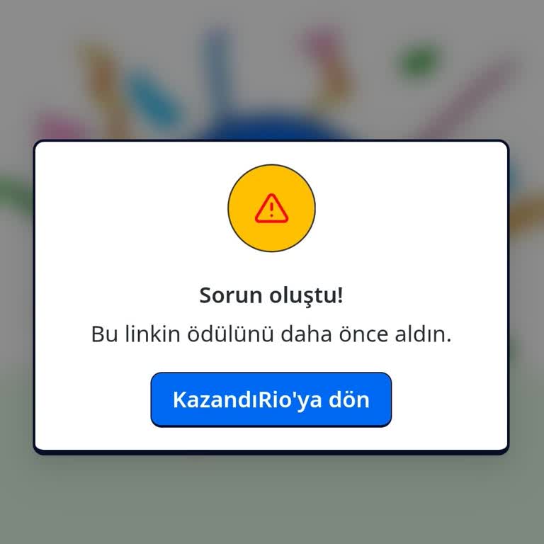 KazandıRio Uygulamasında Paket Yüklenmeme Sorunu