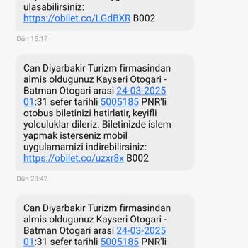 Otobüs Seferi Değişikliği Mağduriyeti