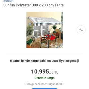 Bauhaus Tente Fiyatlarında Anlamsız Artış Ve Parça Sorunu