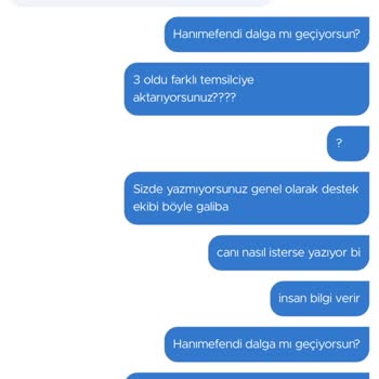 Destek Ekibiyle İletişim Sorunu
