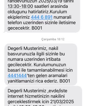 Türk Telekom Nakil İşlemlerinde Sürekli Aksama Ve İletişim Sorunları