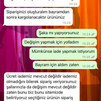 Kalitesiz Ürünler Ve İlgisiz Müşteri Hizmeti