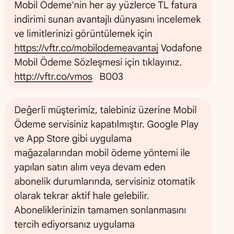 Vodafone Abonelik Sorunu: Onaysız Başlatılan Hizmetin İptali Ve Ücret İadesi Talebi