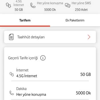 Vodafone'da Uzun Süreli Müşteriye Yüksek Tarife Şoku