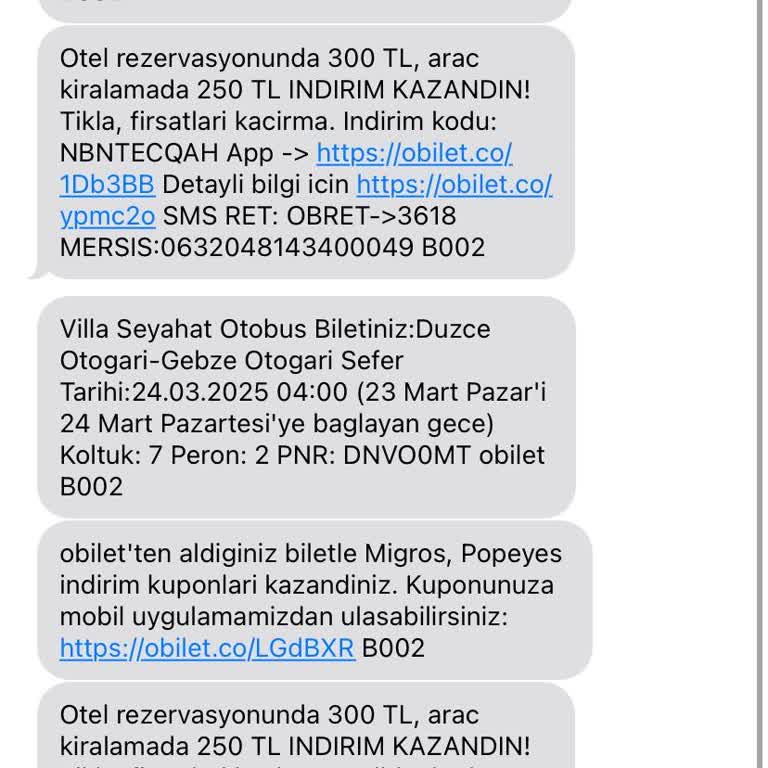 Villa Seyahat Obilet Uygulamasının Sorumluluk Eksikliği