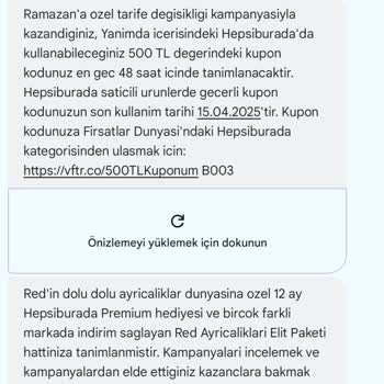 Vodafone'dan Beklenen Avantajlar Gelmedi