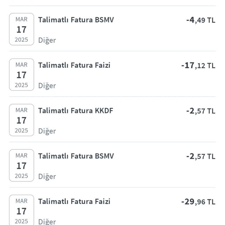 Otomatik Fatura Talimatında Sürekli Faiz Kesintisi