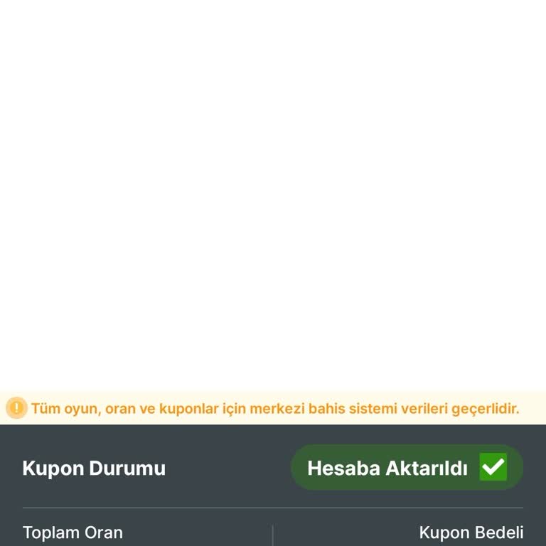 İddaa'da Maç Oranı Mağduriyeti