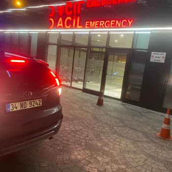 Hastane Otoparkında Motosiklet Engeli