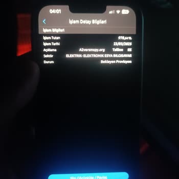 980 TL'lik Beklenmedik Çekim Ve Müşteri Hizmetleri Sorunu