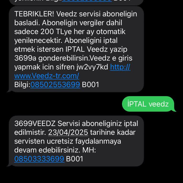 Beklenmedik Abonelik Ücreti İle Karşılaşan Müşteri Şikayeti