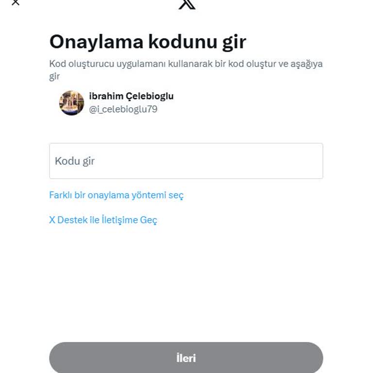Kod Oluşturucu Sorunu: Hesabıma Erişim Sağlayamıyorum