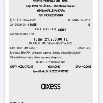 Taşpınar'dan Alınan Bahçe Mobilyasında Teslimat Ve Servis Sorunları