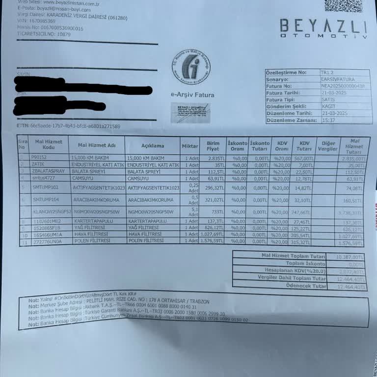 Yüksek Bakım Ücretleriyle Müşteri Mağduriyeti