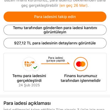 İade Edilmeyen Ürünler Ve Banka Sorunları