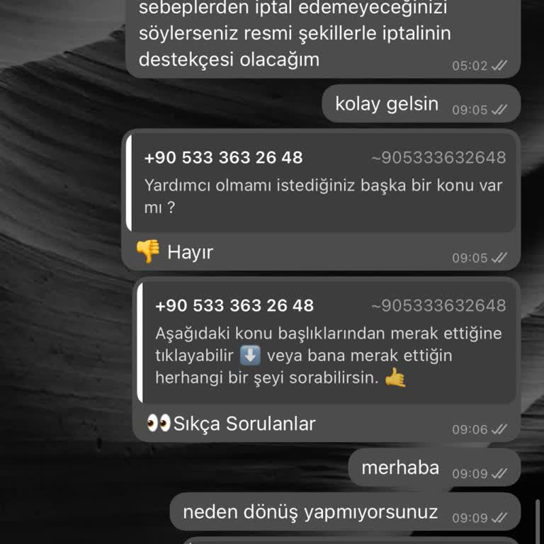 Üyelik İptali Ve İade Talebime Cevap Alamıyorum