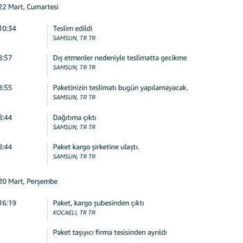 Kargo Hasarı Ve Yanlış Teslimat Bildirimi