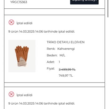 Yargıcı'dan İade Edilmeyen Para Ve Kötü Sipariş Deneyimi