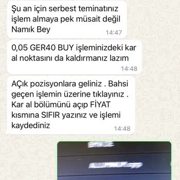 Türev Menkul Değerler'de Kandırılma Ve Para Çekememe Sorunu