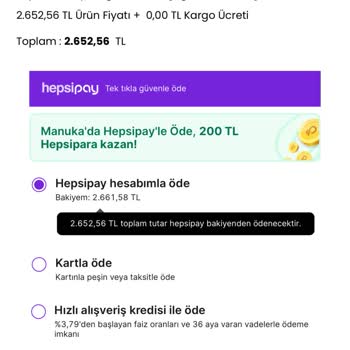 Hepsipay Üzerinden Sipariş Tamamlama Sorunu Ve Kullanılamayan Kampanya