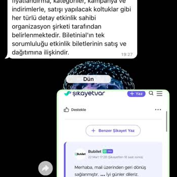 Biletinial'dan İade Sorunu: Mücbir Sebeple Mağduriyet