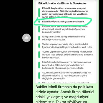 Biletinial'dan İade Sorunu: Mücbir Sebeple Mağduriyet