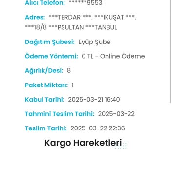 Kargoist İle Teslim Edilmeyen Paket Krizi