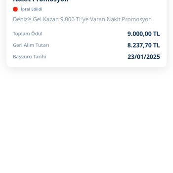 Denizbank Kampanya Promosyonu Haksız İptal Edildi