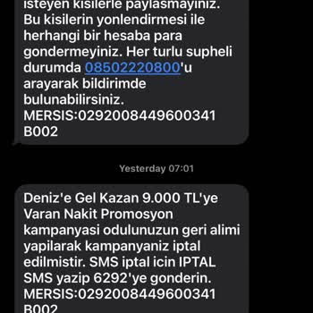 Denizbank Kampanya Promosyonu Haksız İptal Edildi