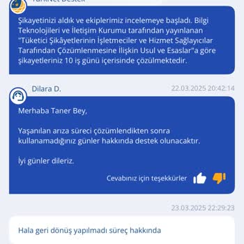 TurkNet Hizmetinde Yaşanan Sürekli Sorunlar Ve İletişim Eksikliği