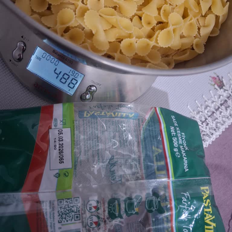Pastavilla Makarna Paketinde Eksik Gramaj Şoku