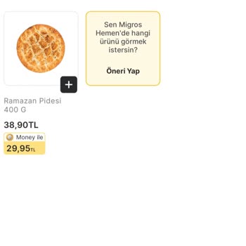 Migros Hemen'den Gelen Taş Gibi Pide Ve İade Sorunu