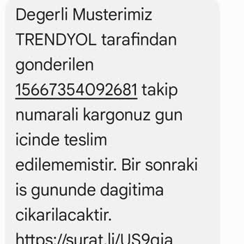 Kargo İadesi Ve Saygısız Çalışma Şekli