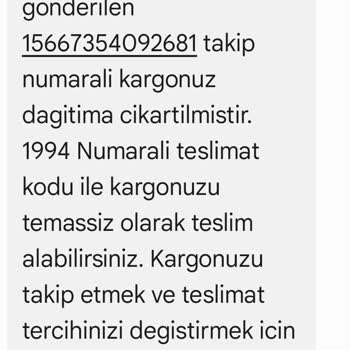 Kargo İadesi Ve Saygısız Çalışma Şekli