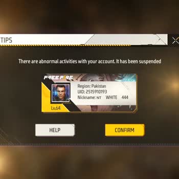 Garena Suspended My FF Account by Mistake