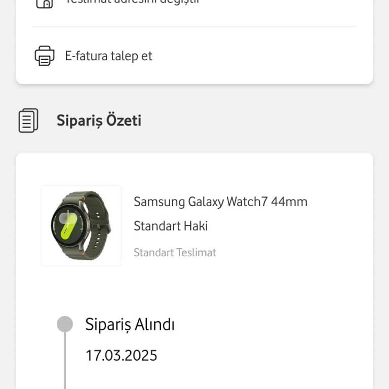 Vodafone Siparişim Neden Hala Hazırlanıyor?