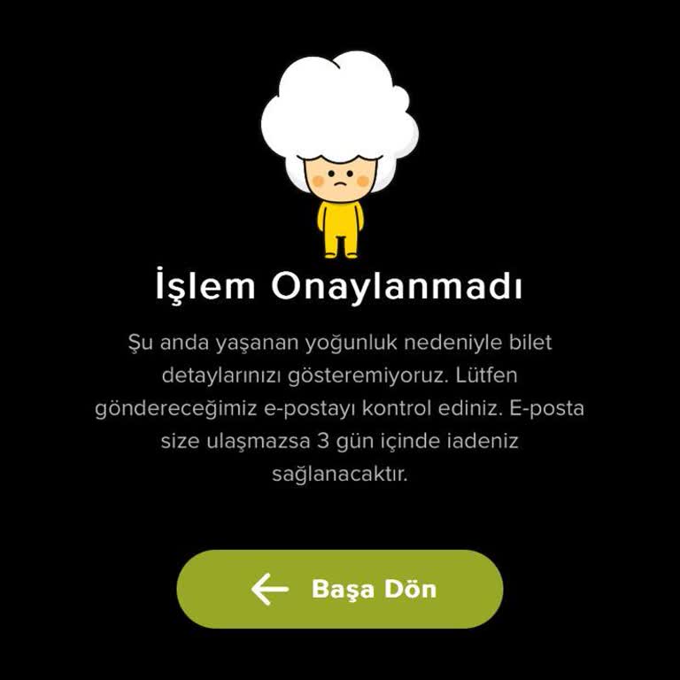 Paribu Cineverse Bilet İşlemi Sonrası İade Sorunu