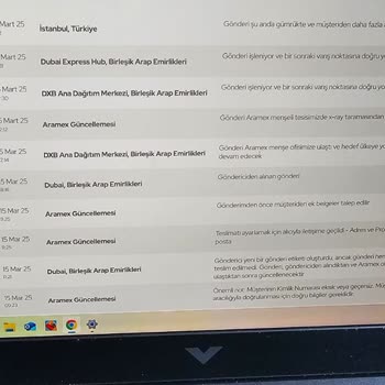 Aramex Kargom Gümrükte Bekletiliyor