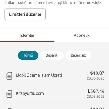 Vodafone Mobil Ödeme Hatası: Çifte Faturalandırma Sorunu