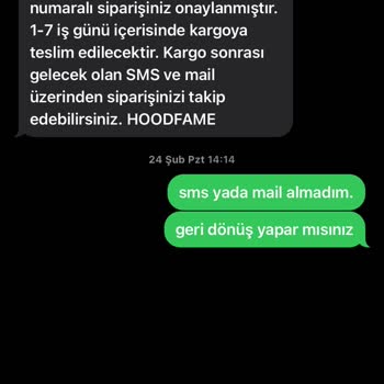 Sipariş Gecikmesi Ve İletişim Eksikliği