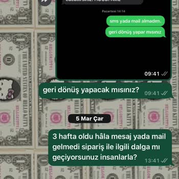 Sipariş Gecikmesi Ve İletişim Eksikliği