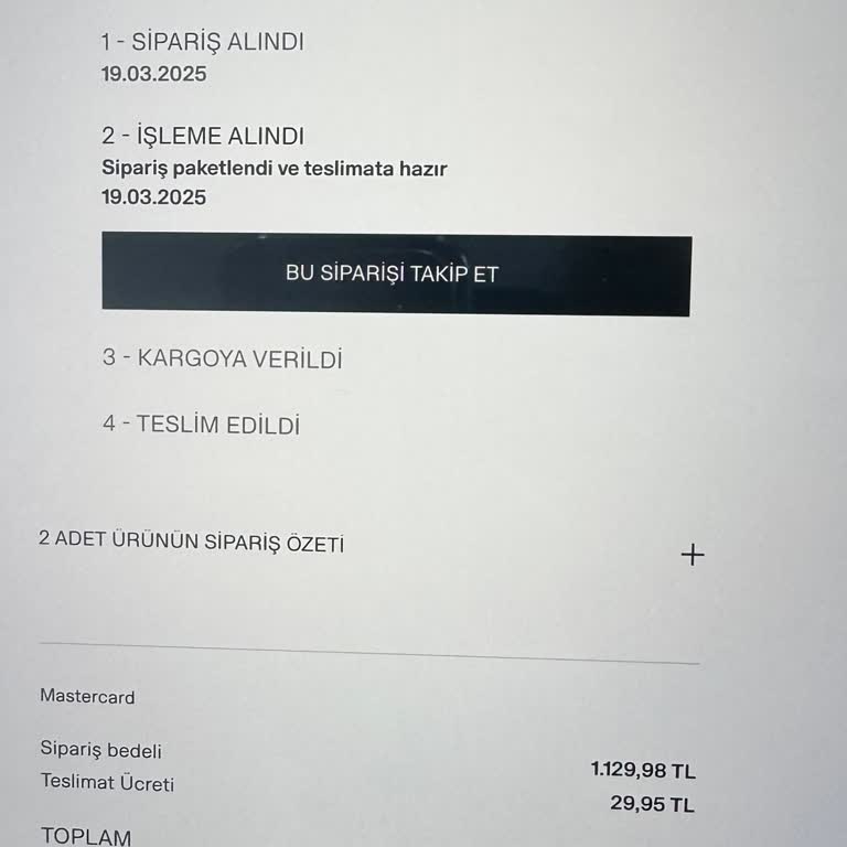 Teslim Edilmeyen Sipariş: Güven Sorunu