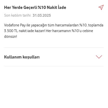 Vodafone FreeZone Cashback Kampanyasında Hatalı Sistem Yönlendirmesi